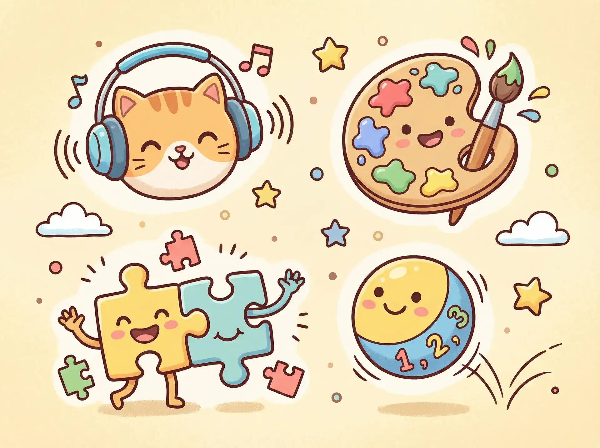 小朋友的手工作品 - 海棠书屋自由的小说阅读器新版 益智创作